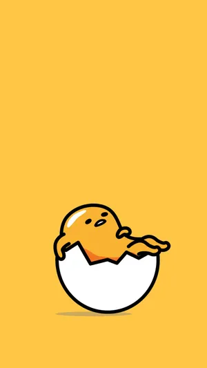 Relaxing Gudetama Wallpaper