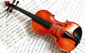 Relaxing With Violin Wallpaper