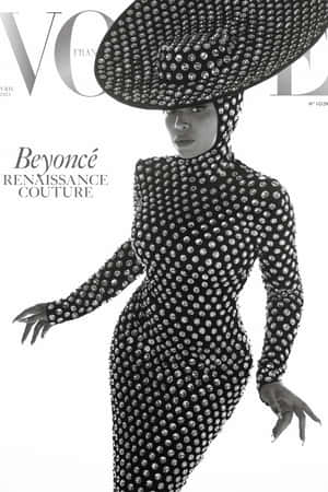 Renaissance Couture Vogue Cover Wallpaper