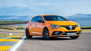 Renault Megane On Road Wallpaper