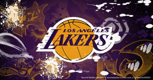 Represent The Los Angeles Lakers With Pride Wallpaper