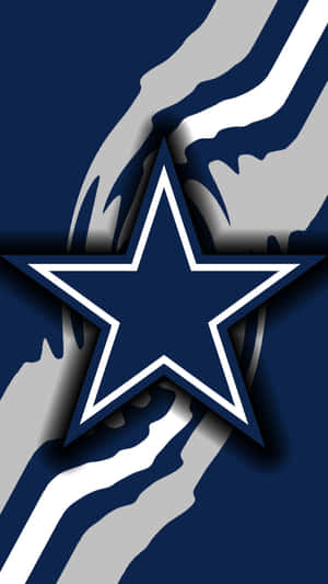 Represent Your Team With The Official Dallas Cowboys Iphone Wallpaper! Wallpaper