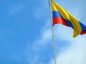Republic Of Colombia Flag Wallpaper