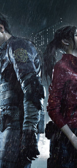 Resident Evil 2 Remake Claire And Leon Wallpaper