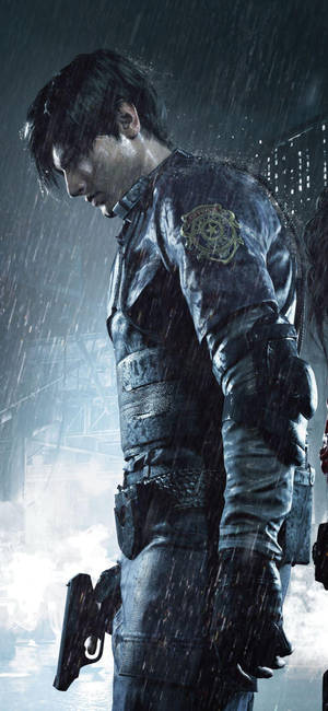 Resident Evil 2 Remake Leon Scott Kennedy Wallpaper