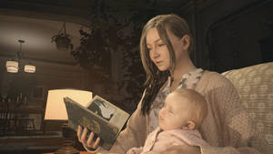 Resident Evil 8 Mia And Rosemary Winters Wallpaper