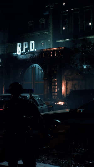 Resident Evil Iphone Rpd Building Wallpaper