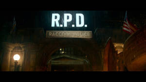 Resident Evil Welcome To Raccoon City Initials Wallpaper