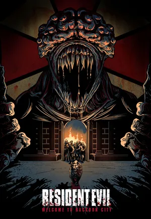 Resident Evil Welcome To Raccoon City Vector Art Wallpaper