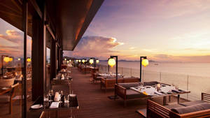 Restaurant In Conrad Koh Samui Thailand Wallpaper