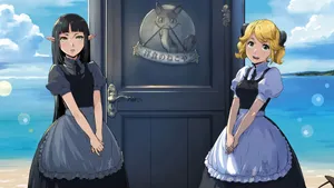 Restaurant To Another World Kuro And Aletta Wallpaper