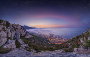 Retina Monaco Mountain View Wallpaper