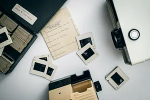 Retro Film Negatives Wallpaper