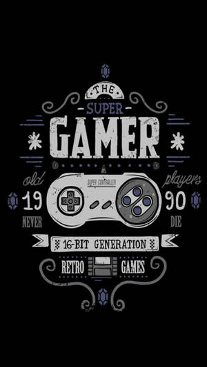 Retro Gamer Magazine With Gaming Phone Wallpaper
