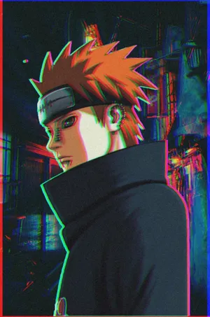 Retro Naruto Pain 4k Wallpaper
