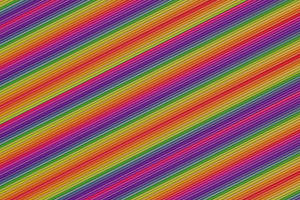 Retro Rainbow Stripes Wallpaper