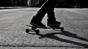 Retro Skateboard Close Up Wallpaper