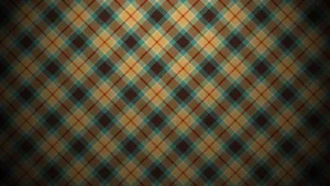 Retro Tartan Pattern Wallpaper