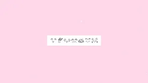 Retro Vibes - Aesthetic Korean Computer Setup Wallpaper