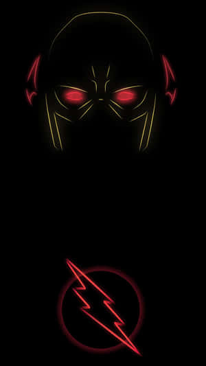 Reverse Flash Minimalist Art Wallpaper