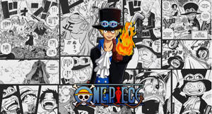 Revolutionary Sabo Manga Panel Wallpaper