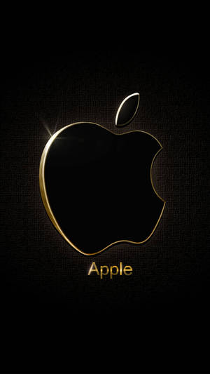 Revolving 3d Apple Iphone Logo Wallpaper