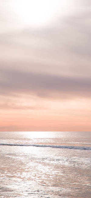 Rhode Island's Beach In Pastel Color Wallpaper