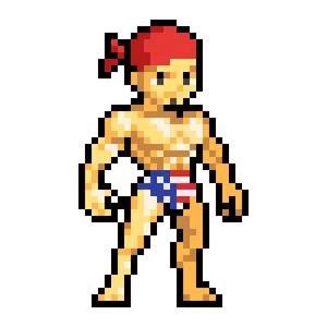 Ricardo Milos Pixel Art Wallpaper