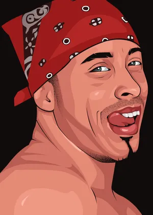 Ricardo Milos Tongue Out Wallpaper