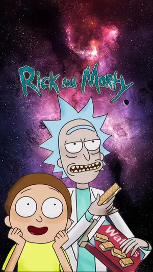 Rick And Morty Backwoods - A Cosmic Adventure Awaits! Wallpaper