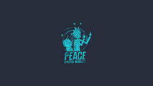 Rick And Morty Peace Wallpaper