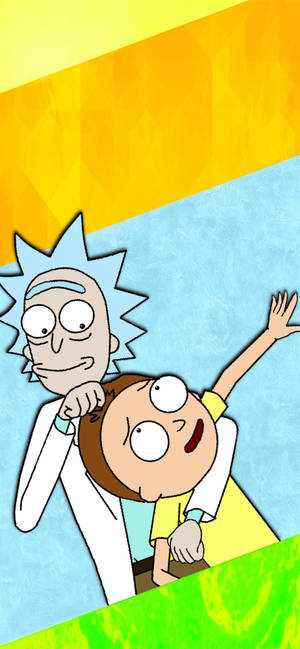 Rick And Morty Sweet Photo Tablet Wallpaper