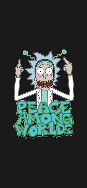 Rick Peace Among Worlds Iphone Wallpaper
