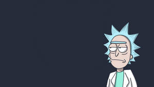 Rick Sanchez Of The Hit Show Rick And Morty Wallpaper