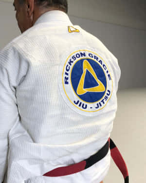 Rickson Gracie Jiu Jitsu Gi Patch Wallpaper