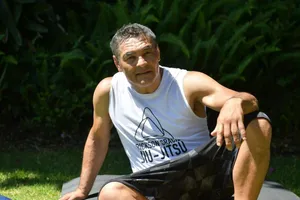 Rickson Gracie Outdoor Training Wallpaper