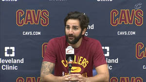 Ricky Rubio In Press Conference Wallpaper