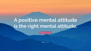 Right Mental Attitude 4k Wallpaper
