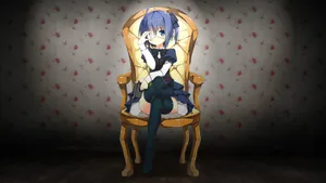 Rikka Takanashi Anime Girl Feet Wallpaper