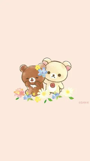 Download Get a daily dose of cuteness with Cute Rilakkuma Wallpaper |  Wallpapers.com