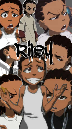 Riley Freeman Expressions Collage Wallpaper