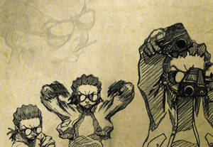 Riley Sketch Boondocks Hd Wallpaper