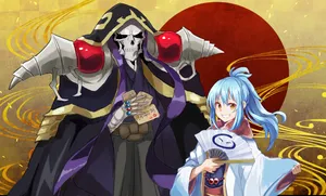 Rimuru Tempest, Ainz Ooal Gown, That Time I Got Wallpaper