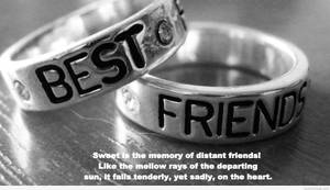Ring Best Friend Quotes Wallpaper