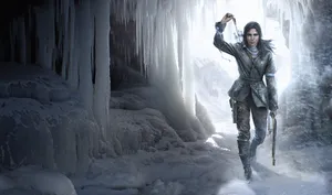 Rise Of The Tomb Raider Glacial Cavern Wallpaper