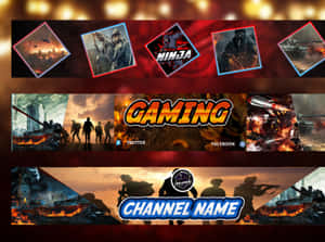 Rise To The Top With An Epic Youtube Banner Gaming Wallpaper