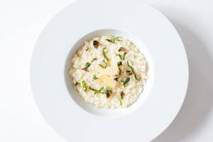 Risotto Simply Garnishes Wallpaper