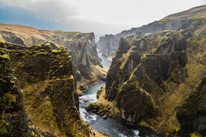 River And Mountain Macbook Wallpaper