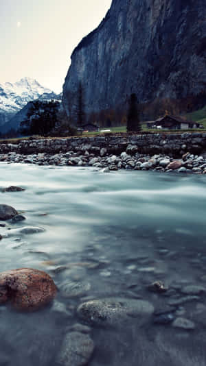 River Nature 4k Iphone Wallpaper