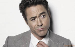 Robert Downey Jr. Handsome Smirk Wallpaper